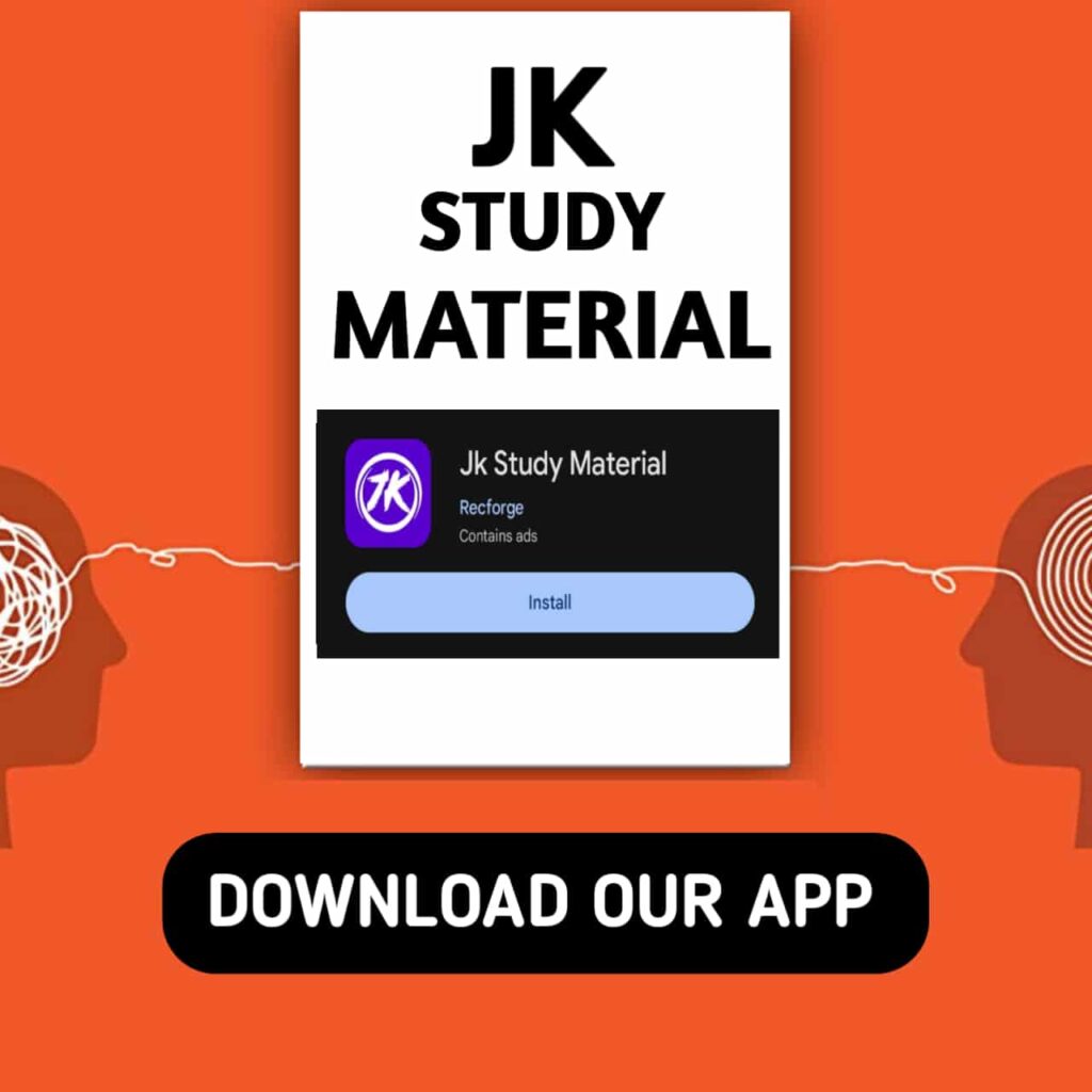 JKBOSE Study Material for all classes